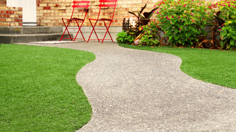 Spruce up your garden with artificial grass